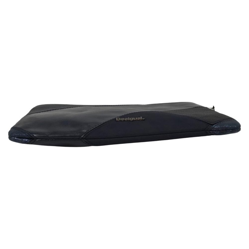 Desigual Woman Pouch Black/ Navy Blue Color Elegant Casual gi4 - Picture 5 of 6